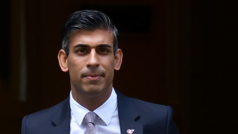 Le Premier ministre britannnique Rishi Sunak, à Londres le 9 novembre 2022