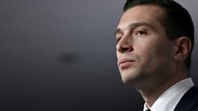 Le président du Rassemblement national Jordan Bardella le 30 juin 2024 à Paris