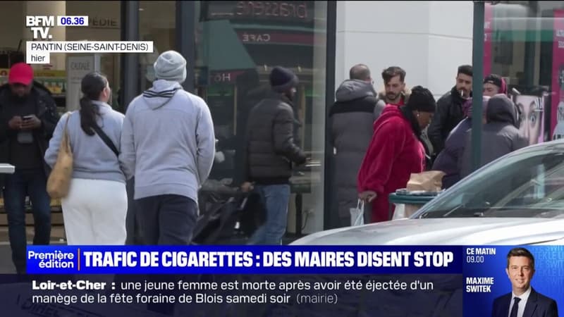 Pantin: les maires disent stop au trafic de cigarettes