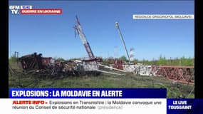 La Moldavie craint un débordement du conflit en Ukraine après une série d'explosions sur son territoire