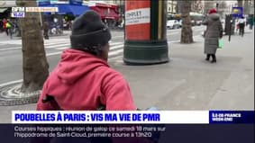 Grève des éboueurs à Paris: la galère des personnes à mobilité réduite