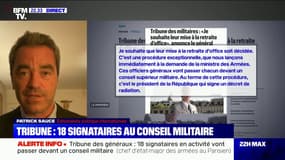 Tribune controversée: 18 signataires en activité vont passer devant un conseil militaire, selon le chef d'État-Major des armées