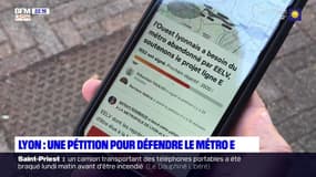 "C'est totalement anti-environnemental": un élu lyonnais lance une pétition pour défendre le projet du métro E