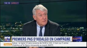 Anne Hidalgo candidate aux municipales: "je voudrais qu'elle nous dise, déjà, ce qu'elle a fait pendant son mandat. Elle lance sa campagne, elle ne nous a pas donné son bilan", réagit Claude Goasguen, ancien maire du 16e arrondissement et soutien de Rachi