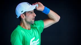 Novak DJOKOVIC le 13/01/2022 en Australie