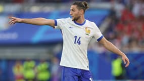 Adrien Rabiot lors de France-Autriche à l'Euro le 17 juin 2024
