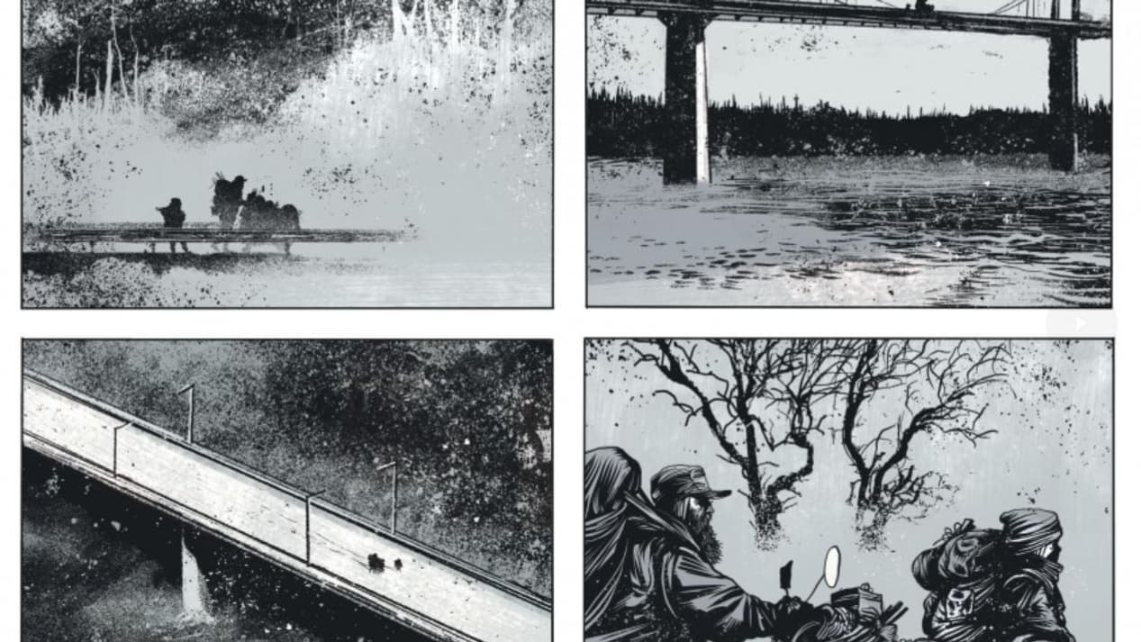 Un extrait de la BD "La Route" de Manu Larcenet