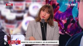 Regrettez-vous les promos à 50 % en supermarché ?  Léa Falco : "Il faut déjà permettre aux gens de continuer à se nourrir !"