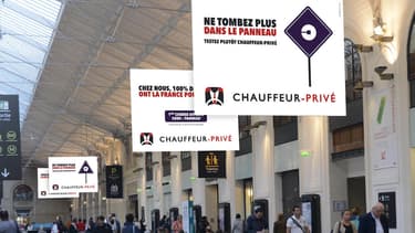 Uber a décidé de ne pas commenter la campagne de Chauffeur Privé qui sera affichée début septembre dans les gares parisiennes et lyonnaises..