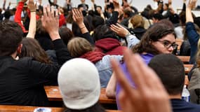 Le blocage de l'université de Montpellier a été voté par quelque 250 étudiants, réunis en assemblée générale (Illustration). 