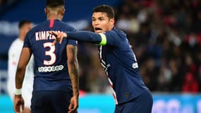 Presnel Kimpembe et Thiago Silva