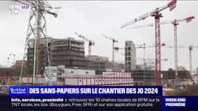 JO de Paris 2024: le tabou des travailleurs sans-papiers sur les chantiers