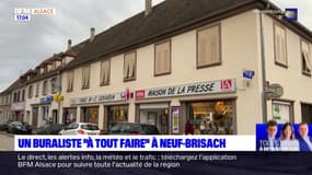 Cordonnerie, librairie: un buraliste "à tout faire" à Neuf-Brisach