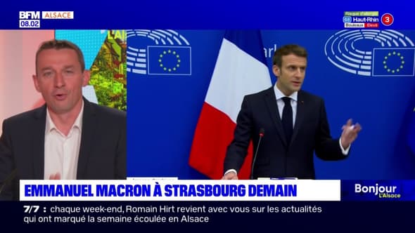 Emmanuel Macron à Strasbourg ce vendredi pour maintenir la stature européenne de la ville