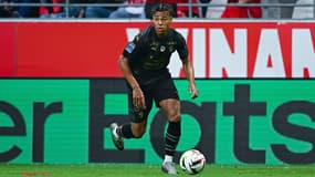 Désiré Doué contre le Stade de Reims à Auguste Delaune, le 19 mai 2024 