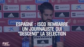 Espagne : Isco rembarre un journaliste qui "descend" la sélection
