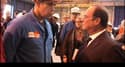 Refus de serrer la main d'Hollande: Florence, auditrice de RMC, dit son "admiration"