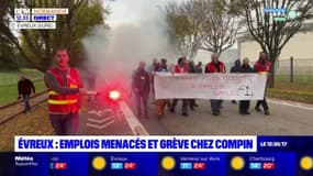Eure: manifestation chez Compin en raison d'emplois menacés