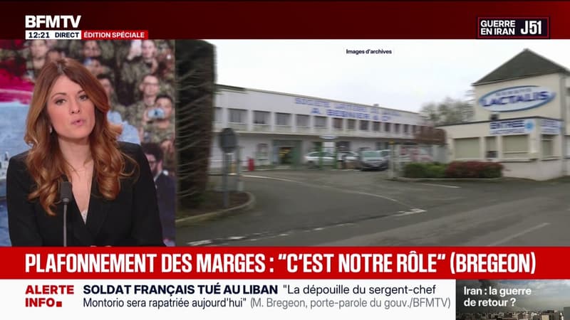 "On demande à chacun d'être raisonnable": Maud Bregeon évoque la volonté de Lactalis de "répercuter" l'impact du conflit au Moyen-Orient sur ses prix