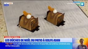 Noël: la recette de la bûche aux marrons, avec un insert mandarine, du Petit Patio à Golfe-Juan
