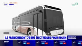 Rouen: 76 bus électriques vont être livrés entre 2023 et 2025