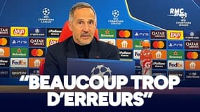 Benfica 3-3 Monaco : "On a commis beaucoup trop d'erreurs", reconnaît Hütter