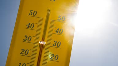 Un thermomètre (PHOTO D'ILLUSTRATION)