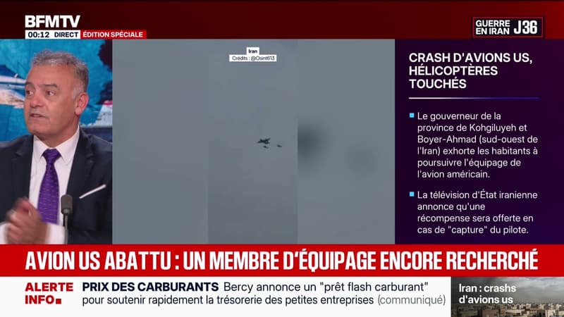 Édition Spéciale - Guerre en Iran : avion US abattu, un membre d'équipage encore recherché - 03/04