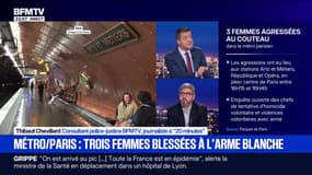 Métro/Paris : trois femmes blessées à l'arme blanche - 26/12