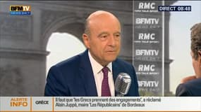 Alain Juppé face à Jean-Jacques Bourdin en direct