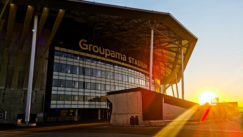 Le Groupama Stadium à Lyon
