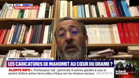 "Je suis doublement choqué": Tareq Oubrou, le grand imam de Bordeaux, s'exprime au lendemain de l'attentat à Conflans-Sainte-Honorine