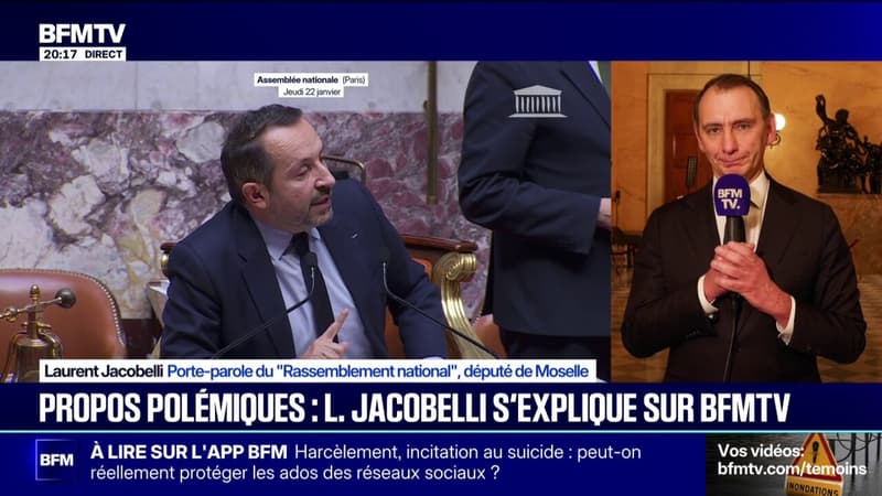 Laurent Jacobelli (RN) estime que LFI est “le bras politique d’un certain nombre d'organisations qui veulent du mal à la France”