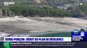 Serre-Ponçon: le lac s’adapte au changement climatique 