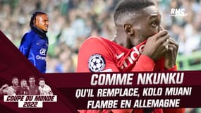 Coupe du monde : comme Nkunku qu'il remplace, Kolo Muani flambe aussi en Allemagne