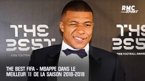 The Best FIFA - Mbappé dans le 11 de la saison
