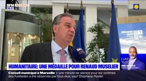 Provence-Alpes-Côte-d'Azur: Renaud Muselier reçoit une médaille pour son engagement humanitaire