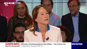 Ségolène Royal: "Je ne tape pas sur Emmanuel Macron, je dis ce que j'ai à dire"