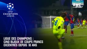 Ligue des champions : Cinq bijoux de coups francs excentrés depuis 10 ans