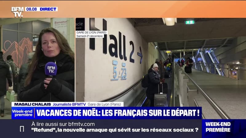 Plus d'1,2 million de voyageurs attendus dans les trains pour ce premier week-end de vacances