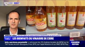 "Il n'y a pas d'études cliniques qui vont démontrer les bénéfices" du vinaigre de cidre sur la glycémie, affirme Grégory Ninot