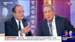Face à Jean-Jacques Bourdin ce jeudi 21 octobre : François Hollande