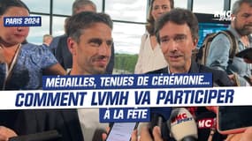  Paris 2024 : Médailles, tenues de cérémonie... comment LVMH va participer à la fête