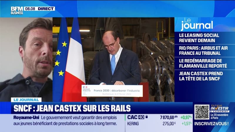 Jean Castex patron de la SNCF: