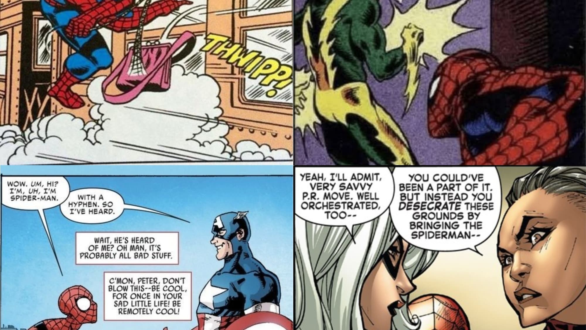 Spider-Man lutte pour qu'on respecte son trait d'union Spider-Man lutte pour qu'on respecte son trait d'union