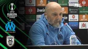OM 2-1 PAOK : Sampaoli déçu du "mince écart" avant le match retour