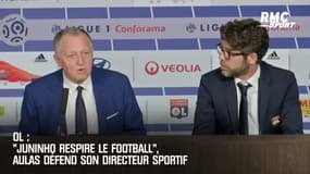 OL : "Juninho respire le football", Aulas défend son directeur sportif