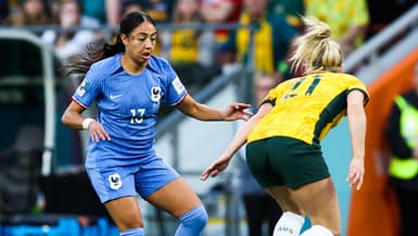 Selma Bacha contre l'Australie au Mondial 2023