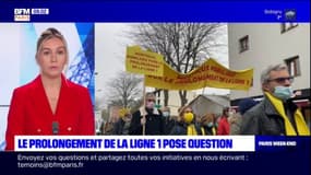 Paris: une manifestation pour une enquête publique sur l'extension de la ligne 1 du métro