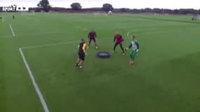 L’entraînement original des gardiens de Norwich 